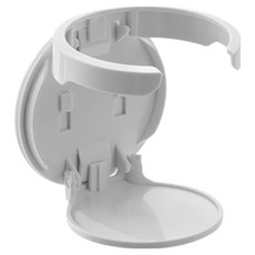 플렉스라인 무타공 공중부양 접이식 컵홀더 벽걸이형, 화이트, 1개