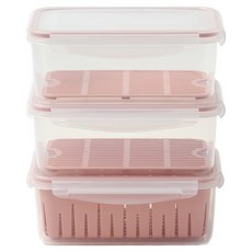 Modern House 西瓜保鮮盒 瀝水籃 + 托盤 2件組, 1套, 2L