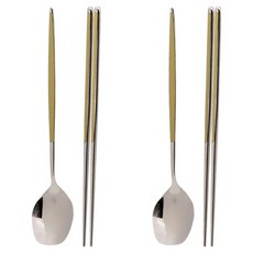 Table Art Dorothy 湯筷2件組, 黃色, 1套, 湯匙 2p + 筷子 2p