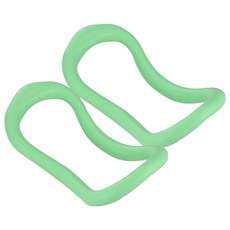 엘쏘 스트레칭 필라테스 요가링 2p, 젤리그린, 2개