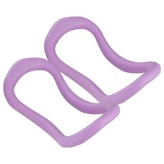 엘쏘 스트레칭 필라테스 요가링 2p, 젤리퍼플, 2개