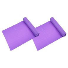 SelLiving 瑜珈乳膠肩部伸展帶, 2個, 薰衣草