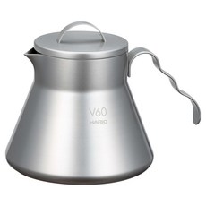 HARIO 好璃奧 V60 金屬咖啡分享壺, 500ml, 1個, 單品