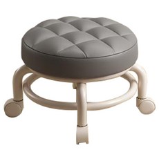 滑輪矮凳, 1個, 灰色