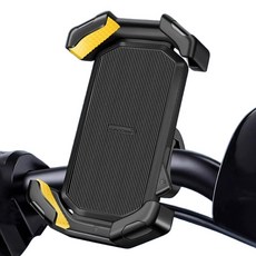 핸드크루 코코로이 라이딩 스탠드 자전거 거치대, 블랙 + 옐로, 1개