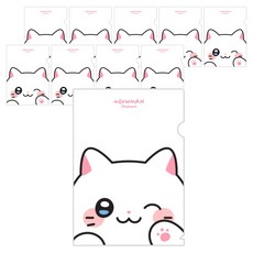 貓男 網漫 L型資料夾, 10個, 春裴