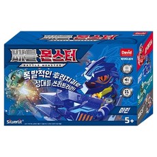 SiLverLit 銀輝 D-Stone Universe 戰鬥怪獸 海洋聲光機器人玩具, 1個, 混合色