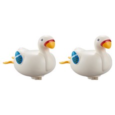 알럽펫 寵物天鵝戲水發條玩具, 白色, 2個