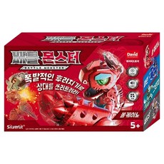 SiLverLit 銀輝 D'stone Universe 戰鬥怪獸 火山聲光機器人玩具, 1個