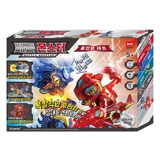 SiLverLit 銀輝 Distone Universe 戰鬥怪獸 水晶版 多合一機器人玩具套組, 1個, 混合色