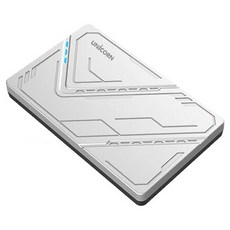UNiCORN 外接硬碟 HDD-300V 2年保固 USB3.1 A型, 銀色 + 黑色, 1TB