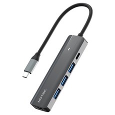 MGTEC 5合1 USB多功能集線器, 1個, 混合(多種)顏色