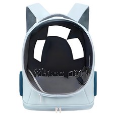 YBY2PET Mail Cat 寵物移動後背包, 藍色, 1個