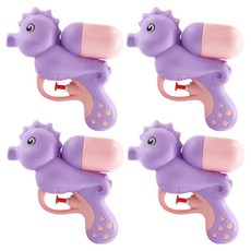 Stupid BIEBIO 迷你動物水槍 KC認證, 4個, M10 海馬