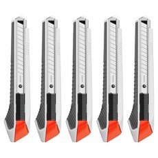 DORCO 多可樂客 Procut 中型美工刀 M203, 5個, 混色