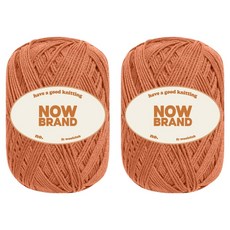 WoolClub NOWBRAND 彈韌銅氨纖維編織線 70g, 2個, 708 復古肉桂色