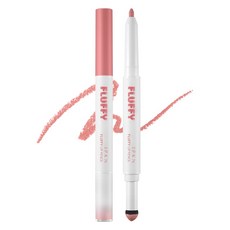 大口徑蓬鬆唇筆 8號 裸玫瑰, 8號 暖棕玫瑰, 1個