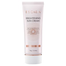 ESCADA 亮白防曬霜 SPF50+ PA++++, 75g, 1個