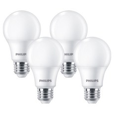 PHILIPS 飛利浦 LED 燈泡 8W 6500K 9290037761, 4個, 白光