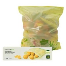 LocknLock 樂扣樂扣 Smart Keep Fresh 夾鏈袋, 12入, 大(L), 1個
