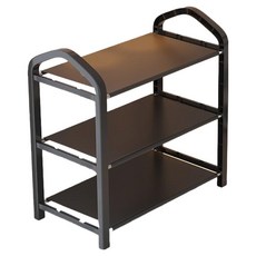 Some's Mine層板鞋架 42cm, 黑色, 3層