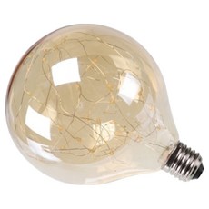 LISHIN Vitson LED銀河雪花燈泡 G125-33, 1個, 黃光色