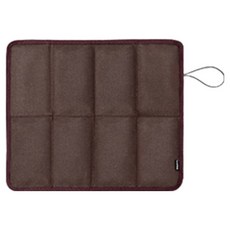 Saenghwaldeobom 折疊防水戶外便攜超輕量記憶棉坐墊, 深棕色