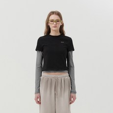 KIRSH 女款條紋層次T恤兩件組