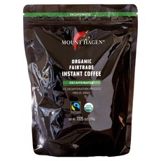 MOUNT HAGEN 低咖啡因即溶咖啡 補充包, 1個, 1件, 200g
