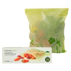 LocknLock 樂扣樂扣 Fresh Smart Keep 雙層夾鏈袋, 12入, 中(M), 1個
