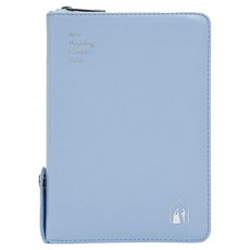 Lifebook New 婚禮情侶聖經 小合訂本(拉鍊/PU/天空藍), 大韓聖書公會, 韓國讚美詩公會