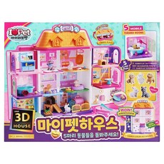 韓國 B&C I Love Pet我的寵物屋扮家家酒, 1個, 混合色