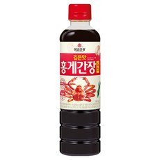 MONGGO SOYSAUCE 香濃紅蟹醬油, 500ml, 1個