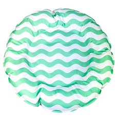 寵物夏日降溫冰窩, 圓形綠波紋, 1個