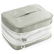 Botta Design 擴充壓縮衣物收納袋 灰色, 1入, 1個