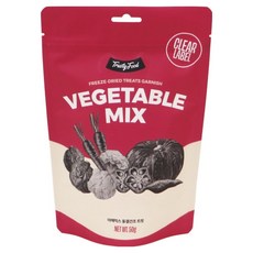 트러스티푸드 강아지 동결건조 야채 간식, 야채믹스, 50g, 1개