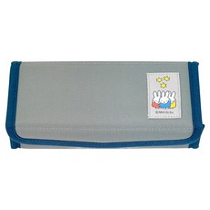 朝鮮文具店 Miffy 磁吸收納包, 灰色, 1個