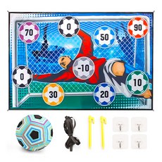 비에이비오 KC인증 미니 축구 골대 게임 장난감 세트, 혼합색상, 1세트