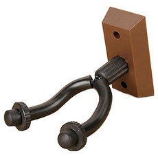 Nalli Sisters 木質吉他壁掛架 ABS底座 黑色掛鉤, 1個