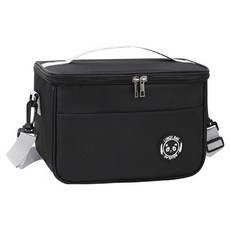 브리빌라스 라벤티아 휴대용 접이식 캠핑 미니 아이스백, 블랙, 5.7L