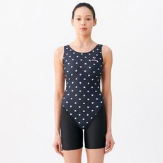 zetessport 女性U型露背三分室內泳衣 95311