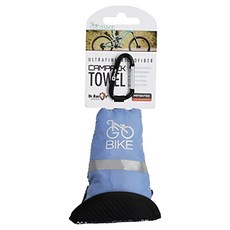 GO BIKE Campack 運動毛巾 40 x 40 cm, 藍色, 1個