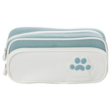 特別商店 大容量貓爪鉛筆盒, 1個, 粉彩藍