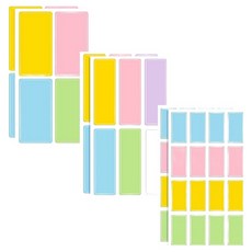 Sim Sajang Home 護貝標籤紙 姓名貼 膠帶 索引貼紙組 Y001, 10個, 26入