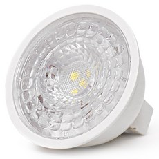 집중형 LED 할로겐 램프 5W MR16, 전구색, 1개