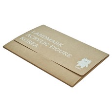 Aiden Travelmap 地標壓克力公仔 韓國地圖, 1個