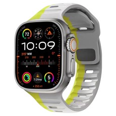 BUILTIN Apple Watch 矽膠運動錶帶, Volta Strike, 1個