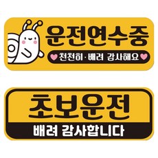 無痕可移除可重貼新手駕駛貼紙 JC03+JC04組, 1組, 1套