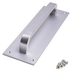 Sonjabisesang 短版 Marubo 板式把手 80mm, 銀色, 1個