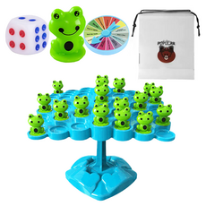해피아이 흔들흔들 개구리 균형잡기 보드게임 세트, 랜덤발송, 1세트